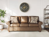 Reclining Living Room Set Chasemore 3-Piece Polyester Earth – Ashley