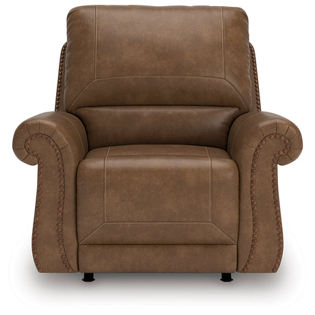Reclining Living Room Set Chasemore 3-Piece Polyester Earth – Ashley