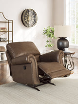 Reclining Living Room Set Chasemore 3-Piece Polyester Earth – Ashley