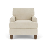 Moxy Fabric Chair, T-Shaped Seat Cushion, Rounded Mailbox Arms | Flexsteel