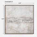 Desert Oasis Abstract Canvas Art - Gray by Uttermost - View 8