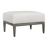 Borneo Cushion Outdoor Ottoman - White by Uttermost - View 9