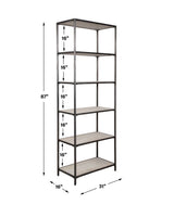 Baldwin Industrial Etagere - Black by Uttermost - View 6