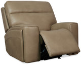 Riverton Power Gliding Recliner With Power Headrest And Lumbar - Light Brown by Hooker Furniture - View 8