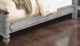 Plymouth King Poster Bed - Gray | Flexsteel