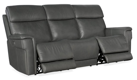 Lyra Zero Gravity Power Sofa With Power Headrest - Dark Gray by Hooker Furniture - View 7