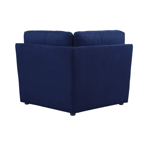 Crosby Modular - Wedge 56036 Blue Fabric | Acme - 56036 - Home Elegance USA - 4