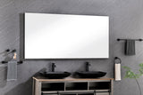 72x 36Inch LED Mirror Bathroom Vanity Mirror with Back Light, Wall Mount Anti - Fog Memory Large Adjustable Vanity Mirror - W1272103529 - image - 8