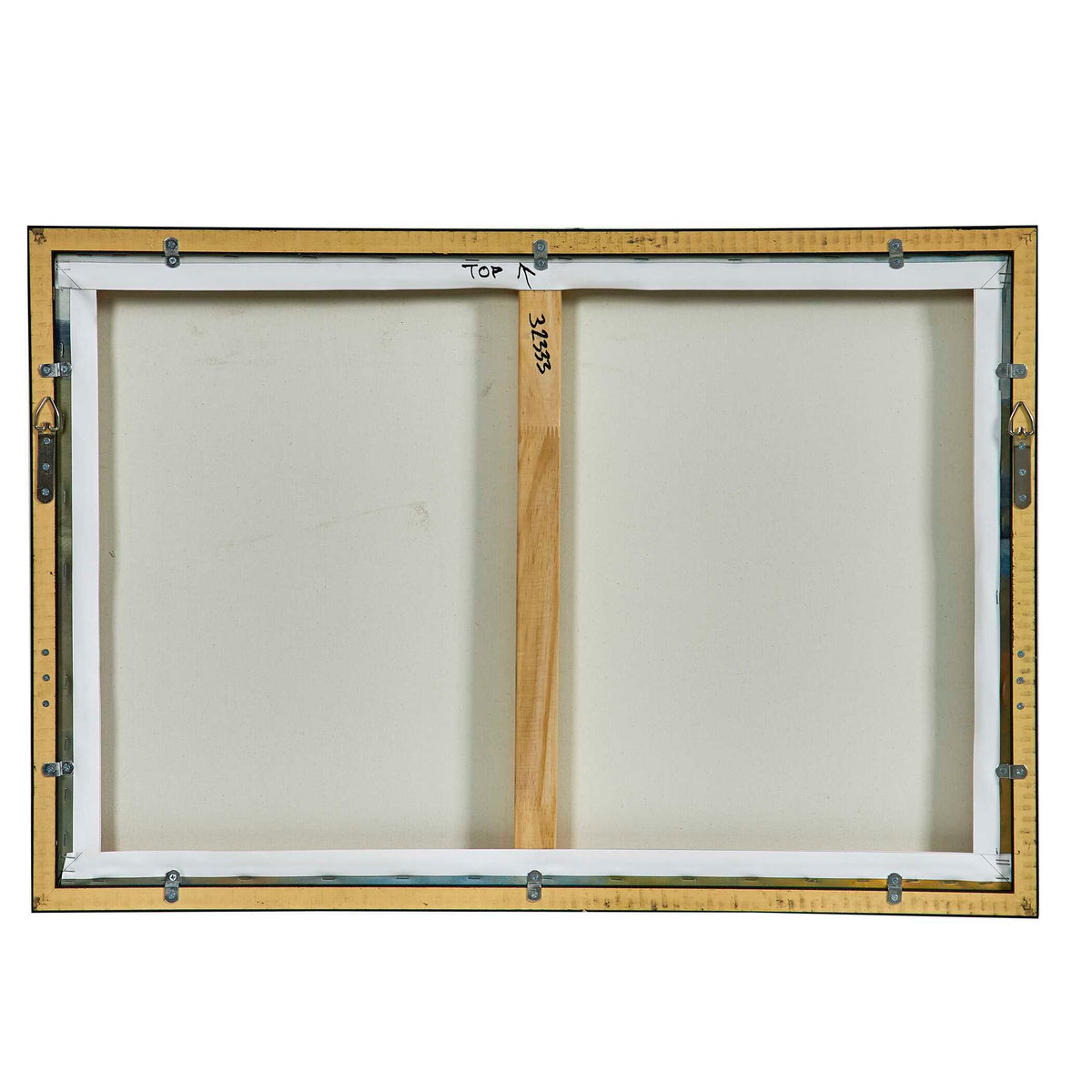Folded Hills Framed Landscape Art - Yellow by Uttermost - View 6