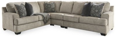 Ashley Stone Bovarian 56103S4 3 - Piece Sectional - Chenille - 56103S4 - Home Elegance USA - 1