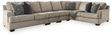 Ashley Stone Bovarian 56103S5 4 - Piece Reclining Sectional - Chenille | Home Elegance USA