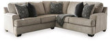 Ashley Stone Bovarian 56103S1 2 - Piece Sectional - Chenille - 56103S1 - Home Elegance USA - 1