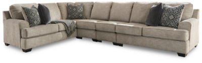 Ashley Stone Bovarian 56103S6 4 - Piece Sectional - Chenille | Home Elegance USA