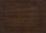 Close-up of a dark brown wooden surface