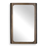 Fischer Curved Edge Mirror - Bronze by Uttermost - View 1