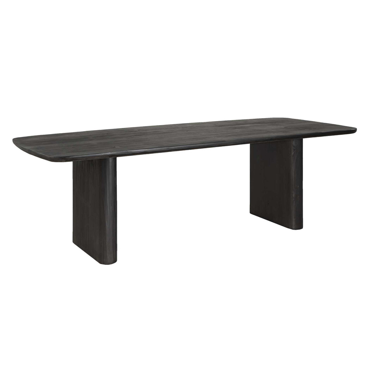 Kirin Reclaimed Fir Dining Table - Black by Uttermost - View 5