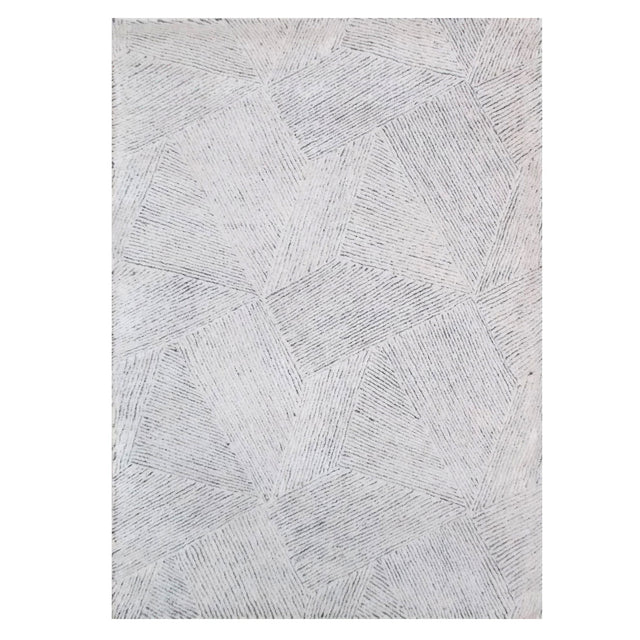 Paonia Geometric 8 X 10 Rug - Light Gray by Uttermost - View 1