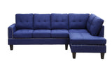 Acme - Jeimmur Sectional Sofa 56480 Blue Linen