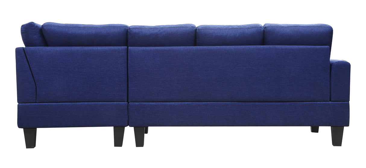 Acme - Jeimmur Sectional Sofa 56480 Blue Linen