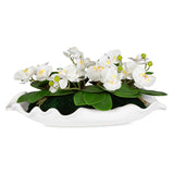 Opulence Orchid Centerpiece With Bowl - White by Uttermost - View 1