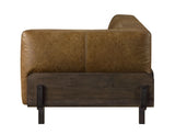 Blanca Sofa 56500 Chestnut Top Grain Leather & Rustic Oak Finish | Acme - 56500 - Home Elegance USA - 5