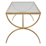 Crescent Coffee Table - Gold by Uttermost - View 4