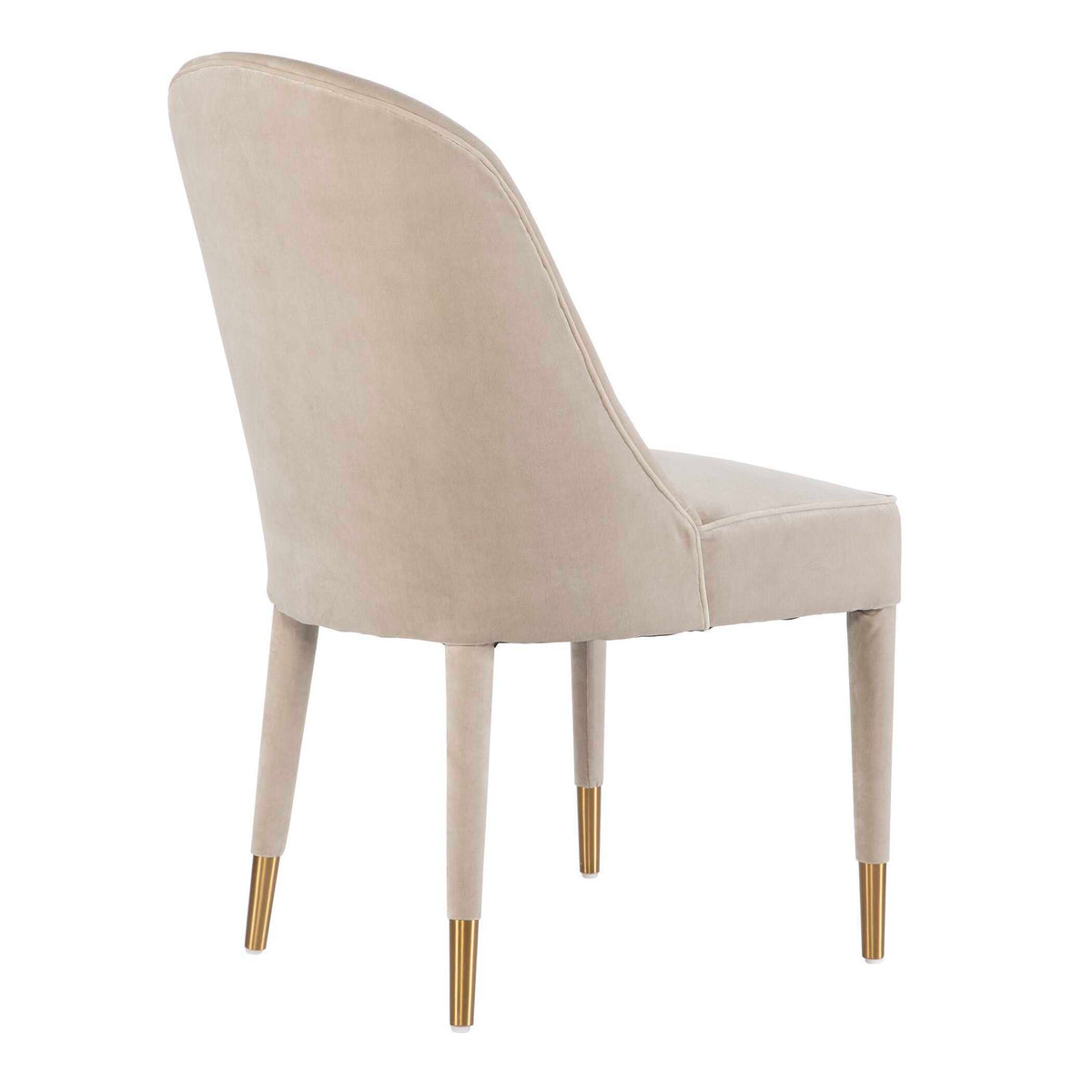 Brie Armless Chair (Set of 2) Champagne - Beige by Uttermost - View 7