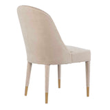 Brie Armless Chair (Set of 2) Champagne - Beige by Uttermost - View 7