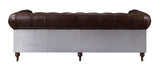 Aberdeen Sofa 56590 Vintage Brown Top Grain Leather | Acme | Home Elegance USA