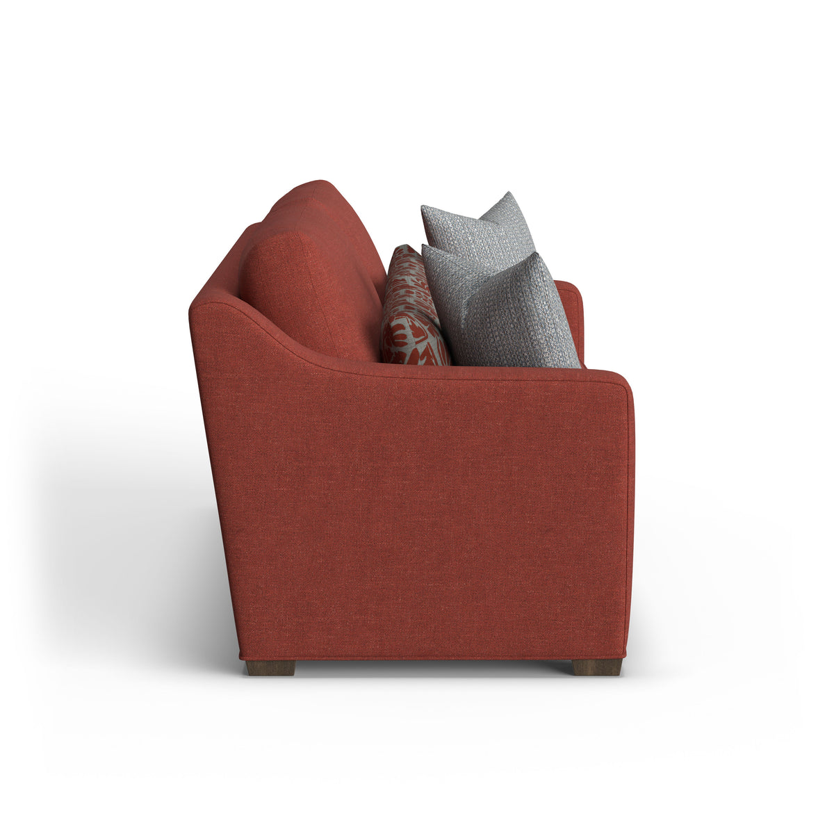 Milo Fabric Two-Cushion Sofa With Nailhead Trim | Flexsteel