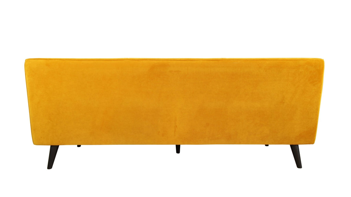 BAYLEE SOFA - MAIZE YELLOW | Home Elegance USA