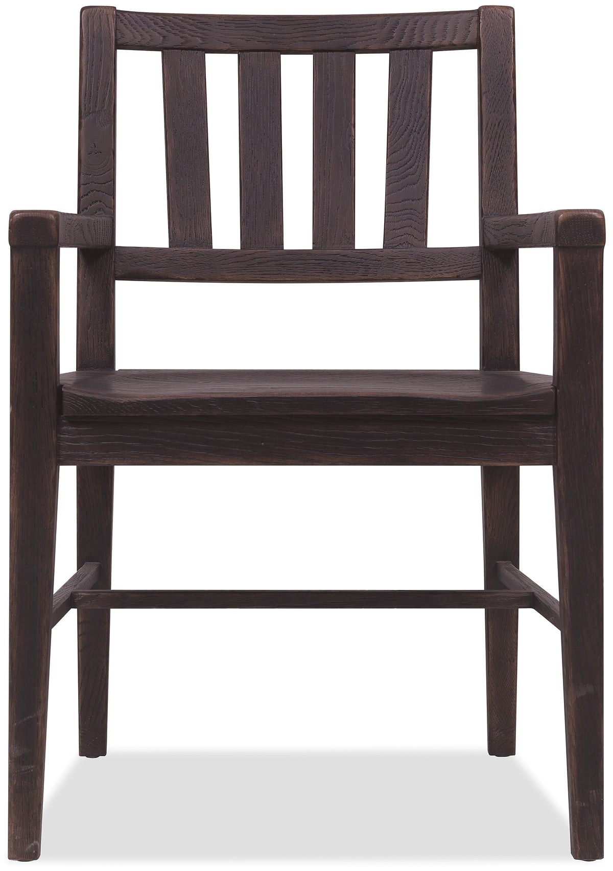 Driftwood Splatback Arm Chair (Set of 2) Burnt Timber - Black by Hooker Furniture - View 4