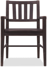 Driftwood Splatback Arm Chair (Set of 2) Burnt Timber - Black by Hooker Furniture - View 4
