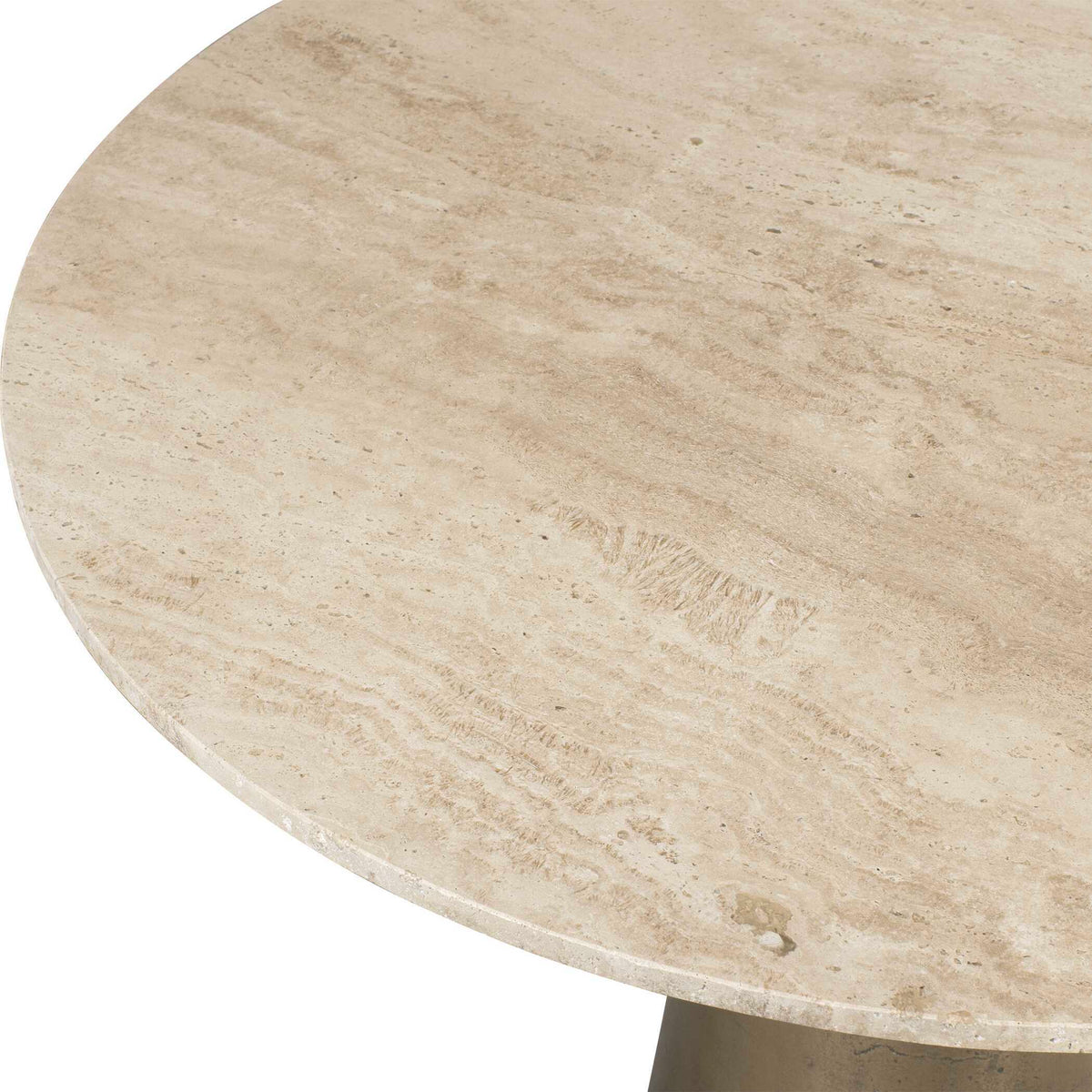 Midsummer Indoor-Outdoor Bistro Table Brass - Bronze / Beige by Uttermost - View 3