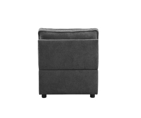 Acme - Silvester Modular - Armless Chair 56873 Gray Fabric