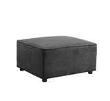 Acme - Silvester Ottoman 56876 Gray Fabric