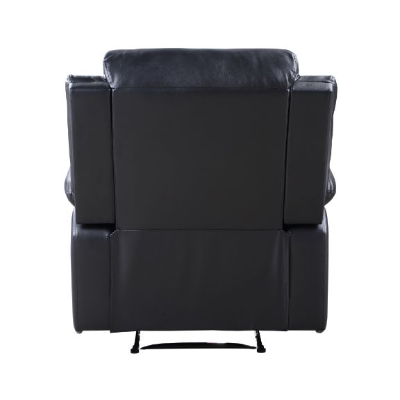 Acme - Eilbra Power Motion Recliner 56910 Black Synthetic Leather