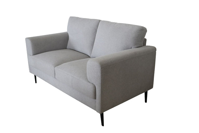 Acme - Kyrene Loveseat 56926 Light Gray Linen