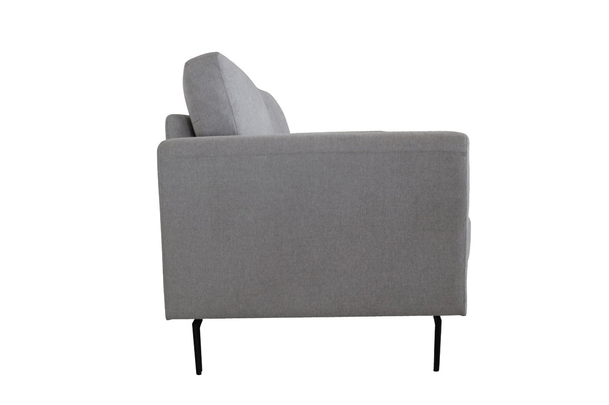 Acme - Kyrene Loveseat 56926 Light Gray Linen