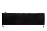 Acme - Heibero Sofa W/2 Pillows (Same Lv01403) 56995 Black Velvet