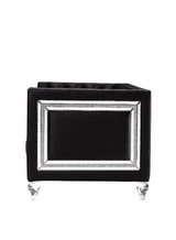 Acme - Heibero Chair (Same Lv01405) 56997 Black Velvet