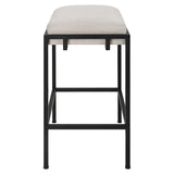 Paradox Counter Stool - White / Black by Uttermost - View 4