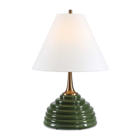 McKay Table Lamp - Dark Green by Uttermost - View 1