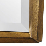 On Point Square Mirror - Gold by Uttermost - View 5