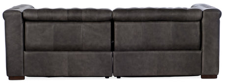 Savion 1.5 LAF-RAF 2 Over 2 Sofa With Power Recline Power Headrest - Dark Brown by Hooker Furniture - View 6