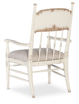 Americana Upholstered Seat Arm Chair (Set of 2) - White by Hooker Furniture - View 8