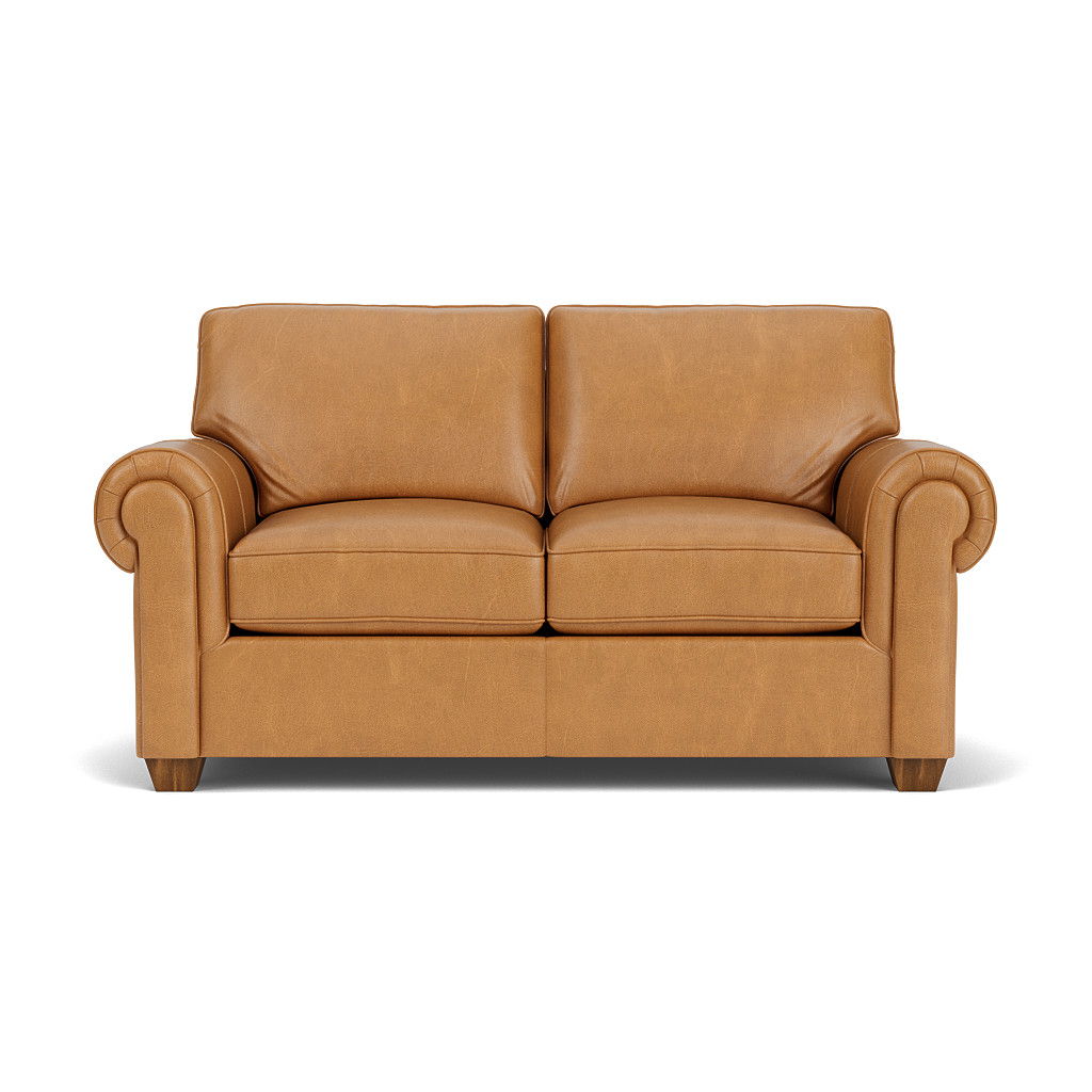Carson Leather Loveseat | Flexsteel