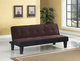 Acme - Hamar Adjustable Sofa 57028 Chocolate Flannel Fabric