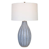 Veston Blue Glaze Table Lamp - Light Blue by Uttermost - View 1