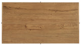 Cashiers Large Rectangle Coffee Table Almond - Light Brown by Hooker Furniture - View 5